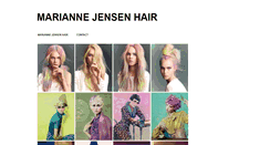 Desktop Screenshot of mariannejensen.dk